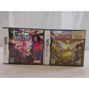 Nintendo DS Jewel Masters Cradle of Athena Complete with Manual Guitar Rock Tour